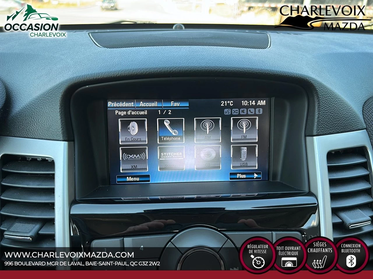 2015 Chevrolet Cruze 2LT Main Image