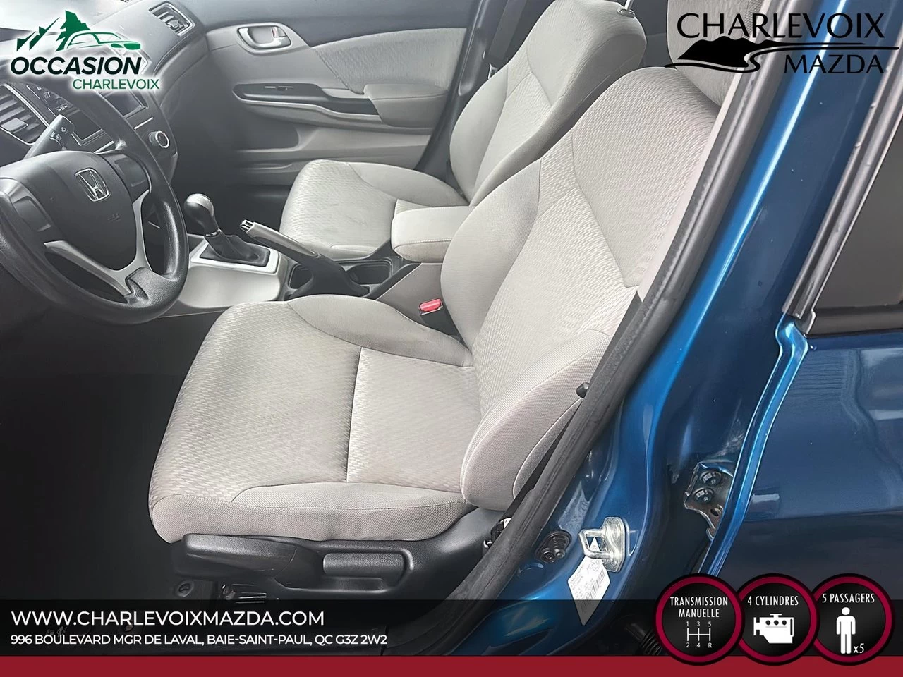 2014 Honda Civic Sedan DX Image principale