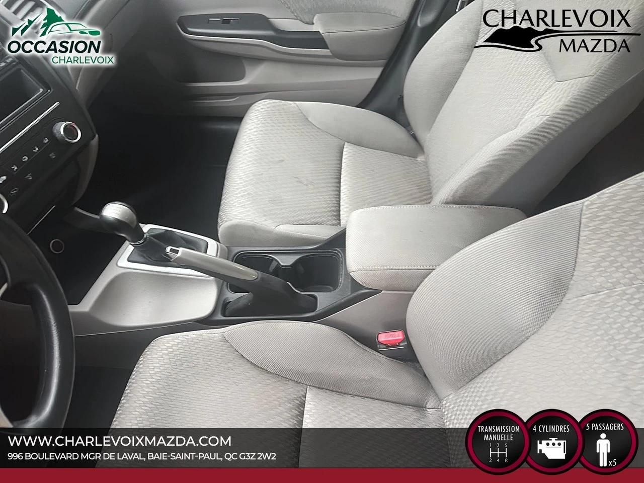 2014 Honda Civic Sedan DX Image principale