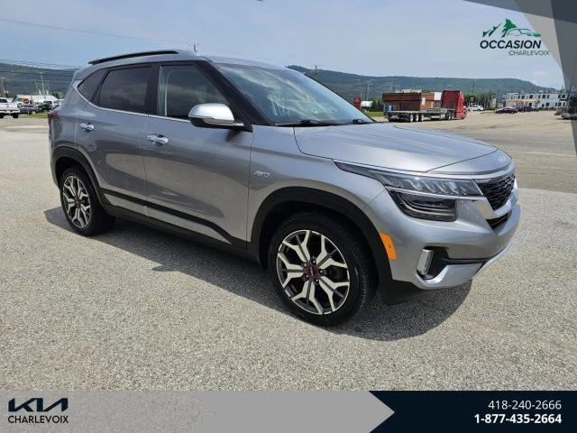 Kia Seltos SX Turbo AWD w/Burgundy Interior 2023