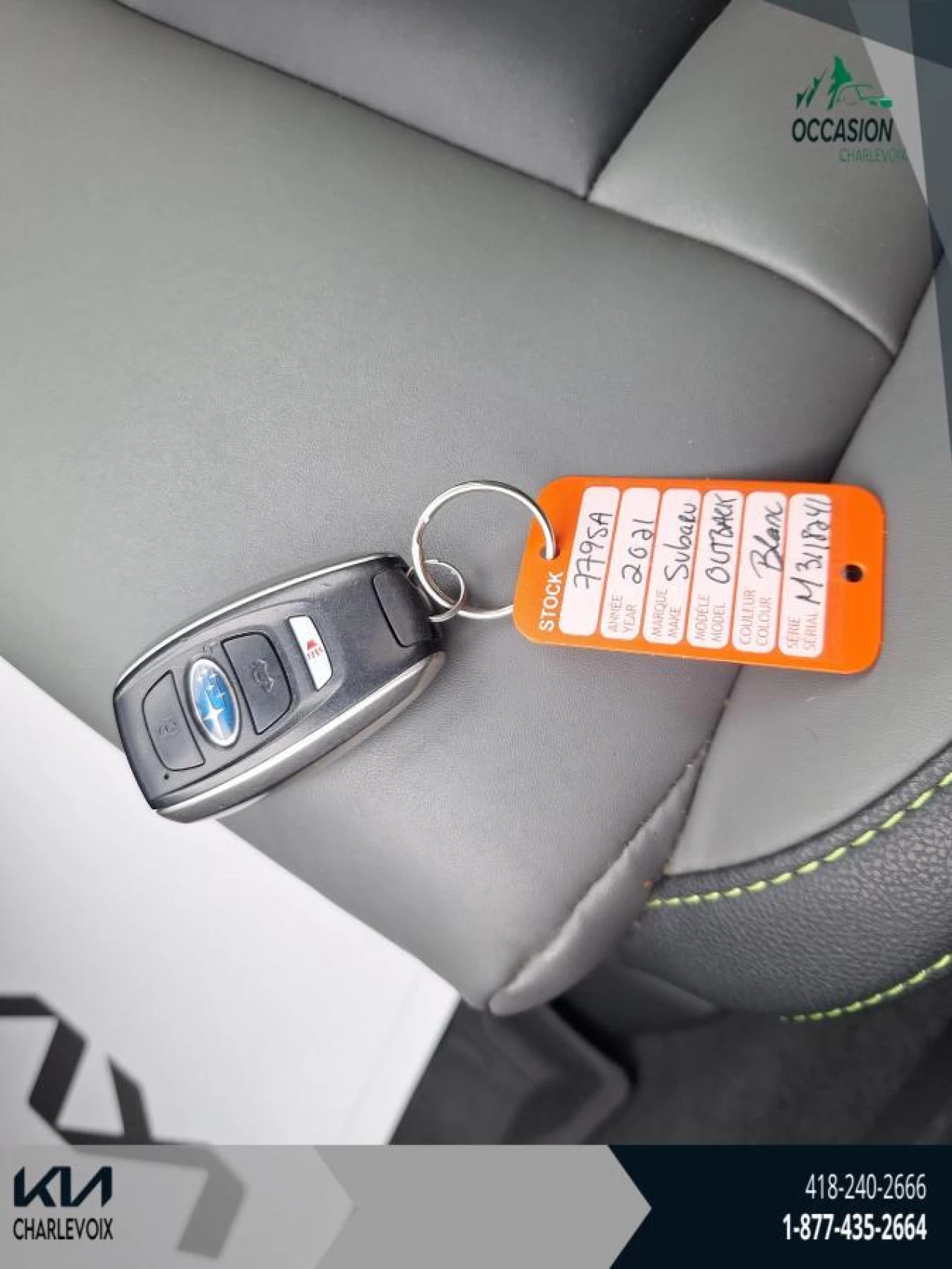 2021 Subaru Outback 2.4i Outdoor XT Image principale