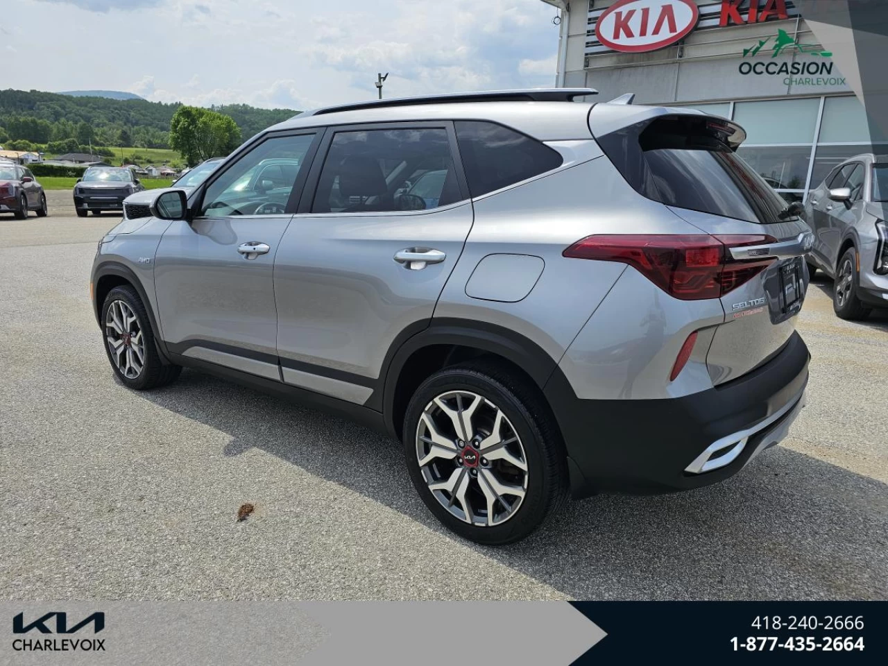 2023 Kia Seltos SX Turbo AWD w/Burgundy Interior Image principale