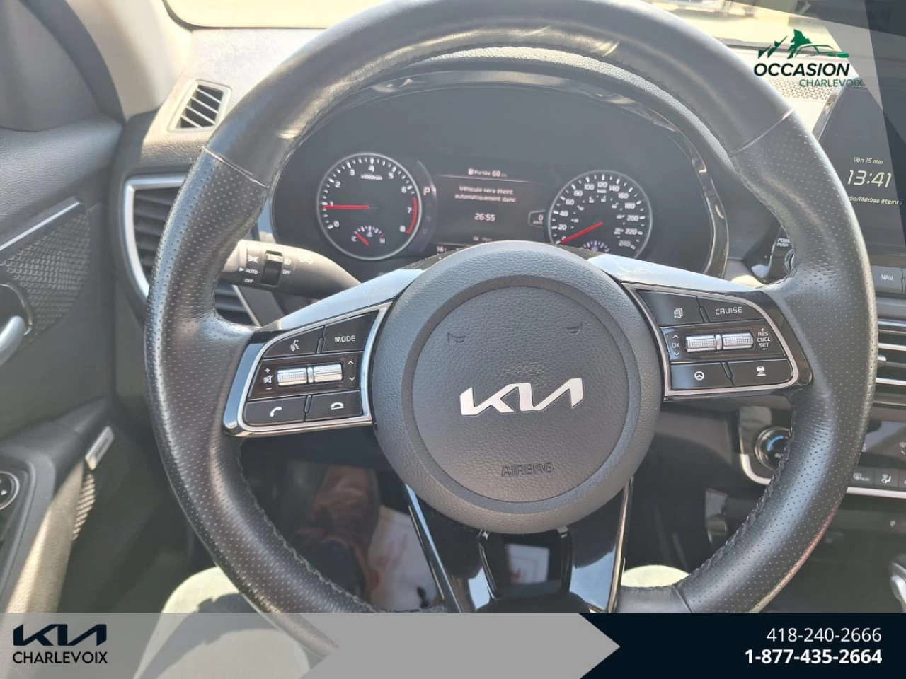 2023 Kia Seltos SX Turbo AWD w/Black Interior Main Image