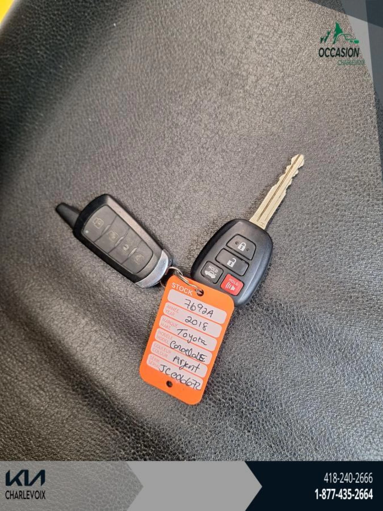 2018 Toyota Corolla LE Image principale