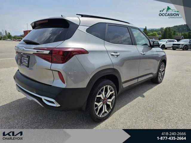 Kia Seltos SX Turbo AWD w/Burgundy Interior 2023