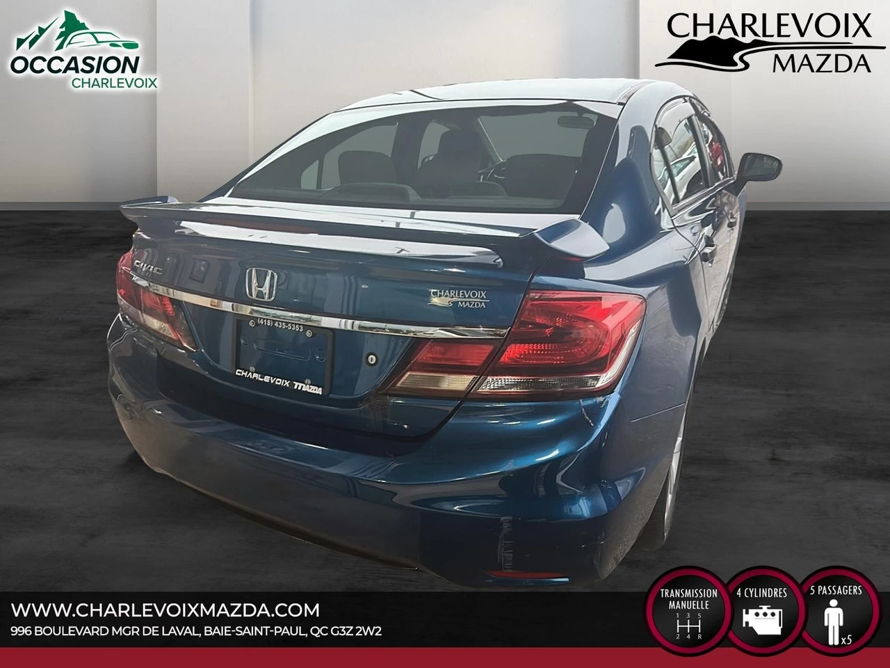 2014 Honda Civic Sedan DX Image principale