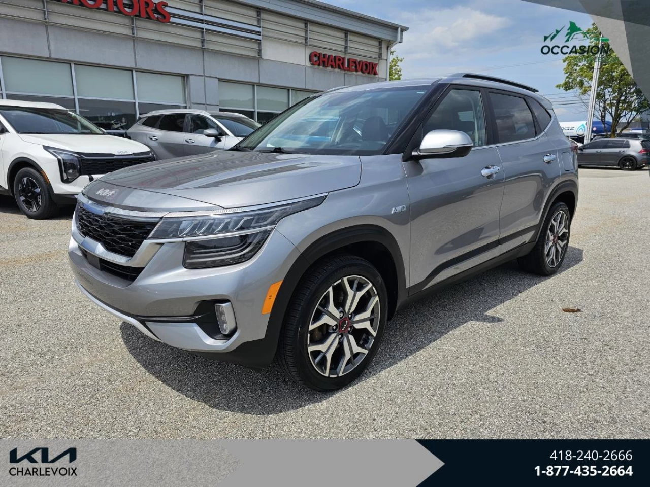 2023 Kia Seltos SX Turbo AWD w/Burgundy Interior Image principale